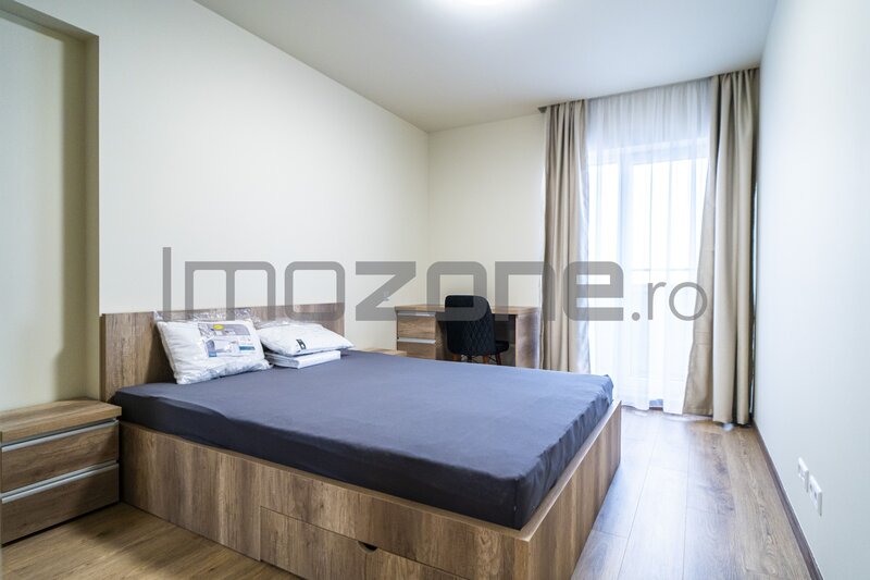 Ghencea, ap. 2 cam., mobilat, 58 mp, 9/10, parcare subterana, liber,